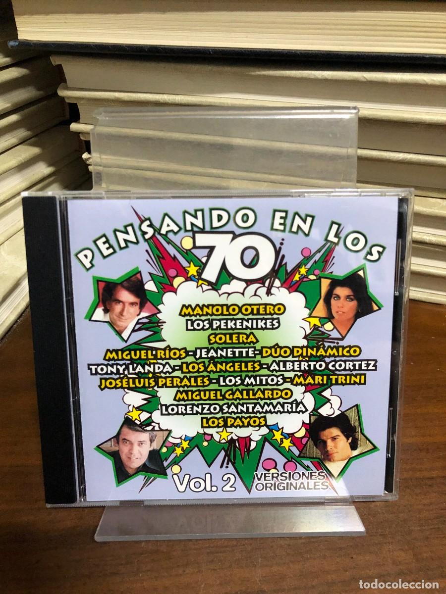 CD de M&uacute;sica: Pensando en los 70 (Vol. 2) Varios int&eacute;rpretes (Manolo Otero, Miguel R&iacute;os, Jeanette, etc.)