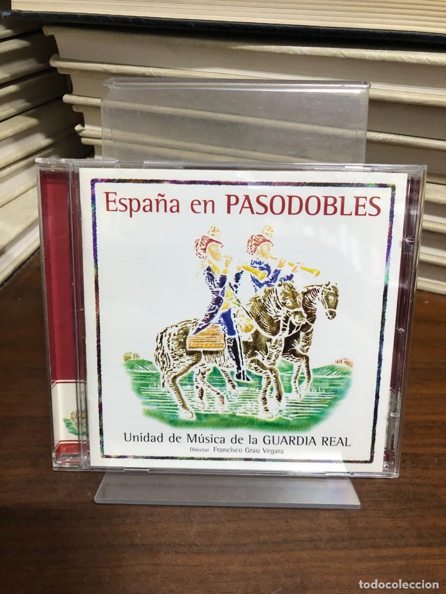 CD de M&uacute;sica: Espa&ntilde;a en Pasodobles Unidad de M&uacute;sica de la Guardia Real (Dir. Francisco Grau Vegara)