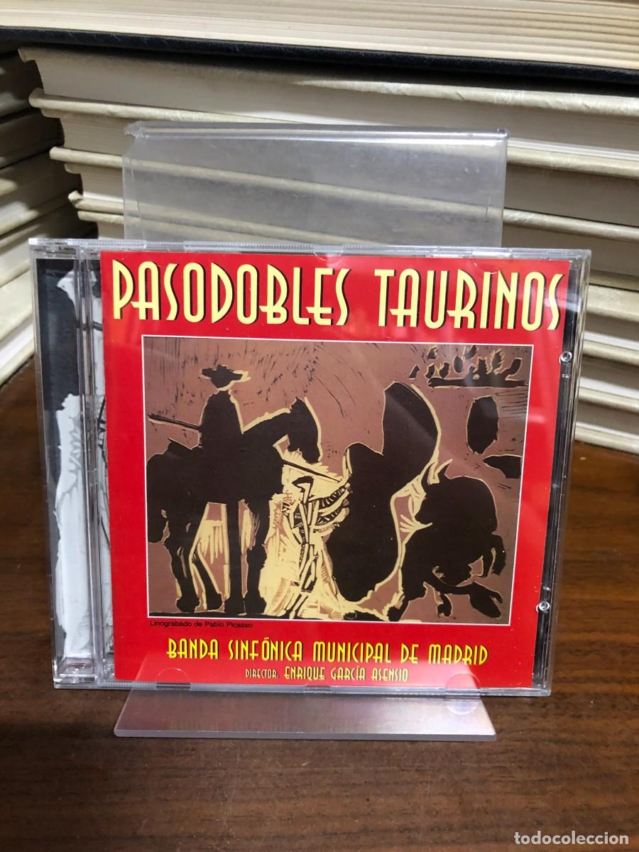 CDs de m&uacute;sica: Pasodobles Taurinos Banda Sinf&oacute;nica Municipal de Madrid (Dir. Enrique Garc&iacute;a Asensio)