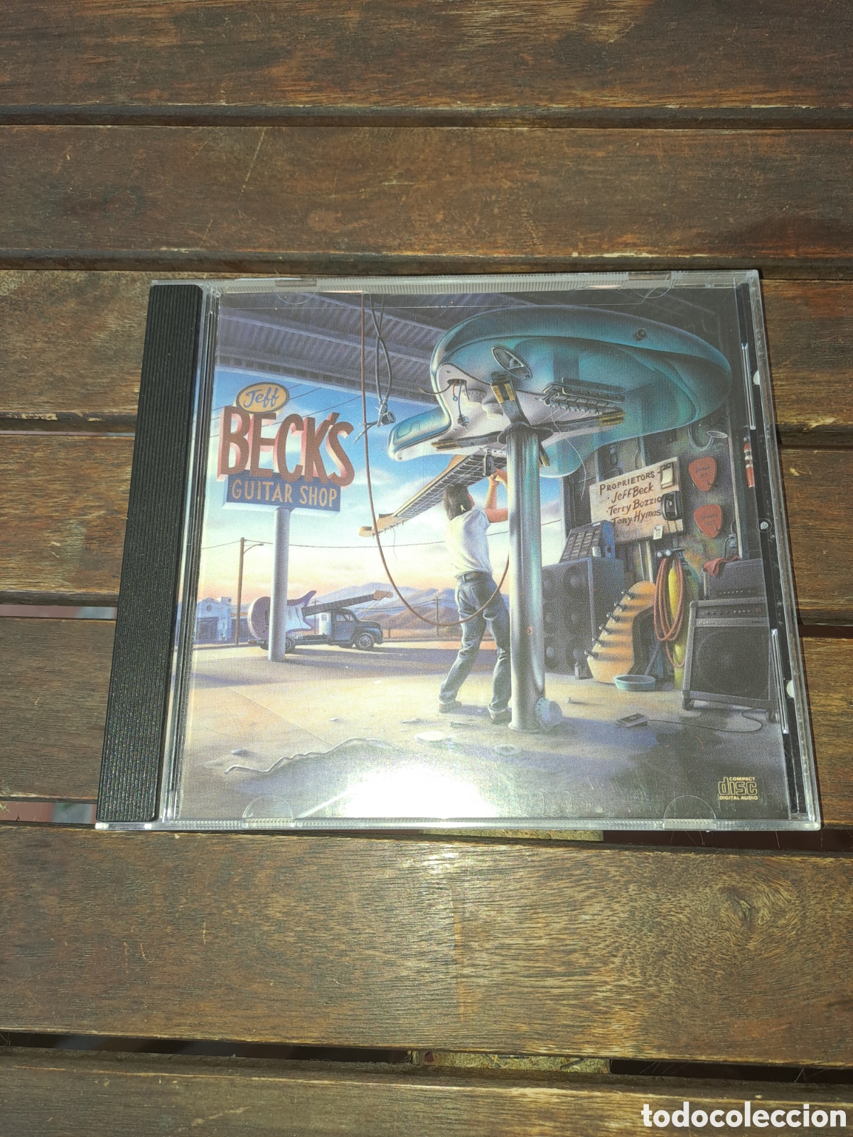 CDs de m&uacute;sica: CD Jeff Beck Guitar Shop