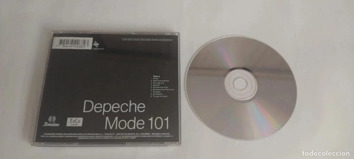 CDs de m&uacute;sica: Depeche Mode 101 CD RARO - Foto 4