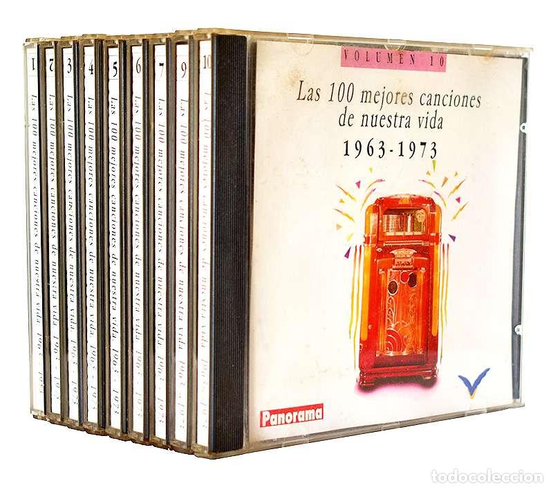 CDs de m&uacute;sica: Las 100 Mejores Canciones de nuestra vida 1963-1973. Colecci&oacute;n de 9 CD