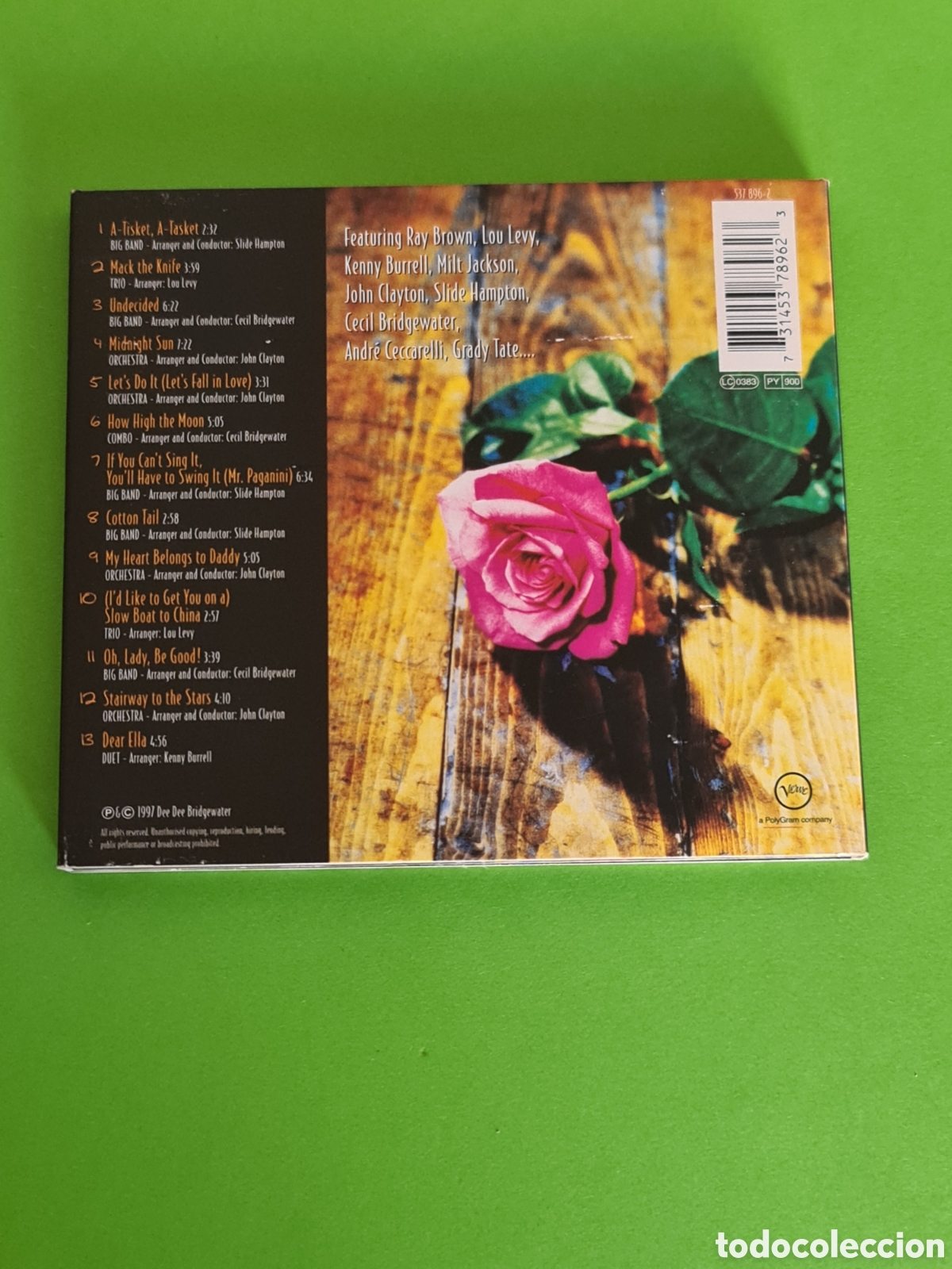 CDs de m&uacute;sica: CD dee dee Bridge Water / &rdquo;Dear Ella&rdquo; - Foto 6