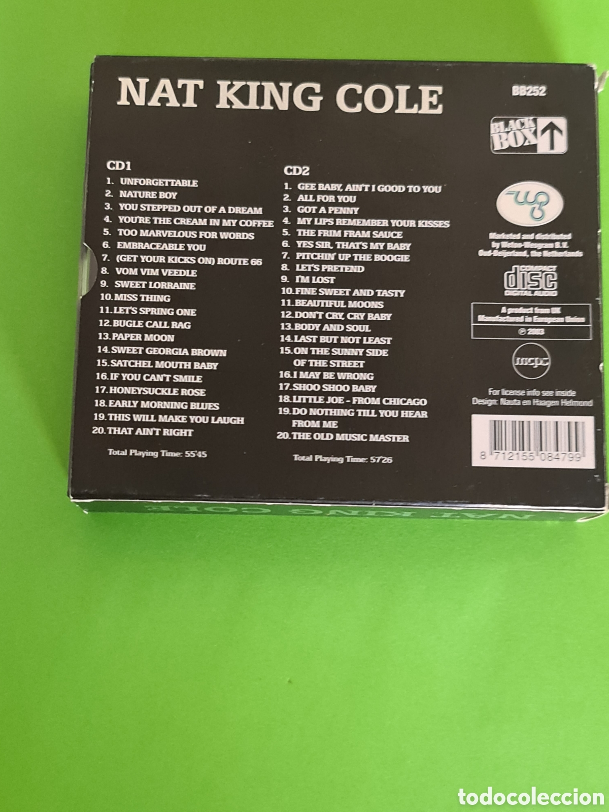 CDs de m&uacute;sica: Nat King Cole / Unforgettable. - Foto 5