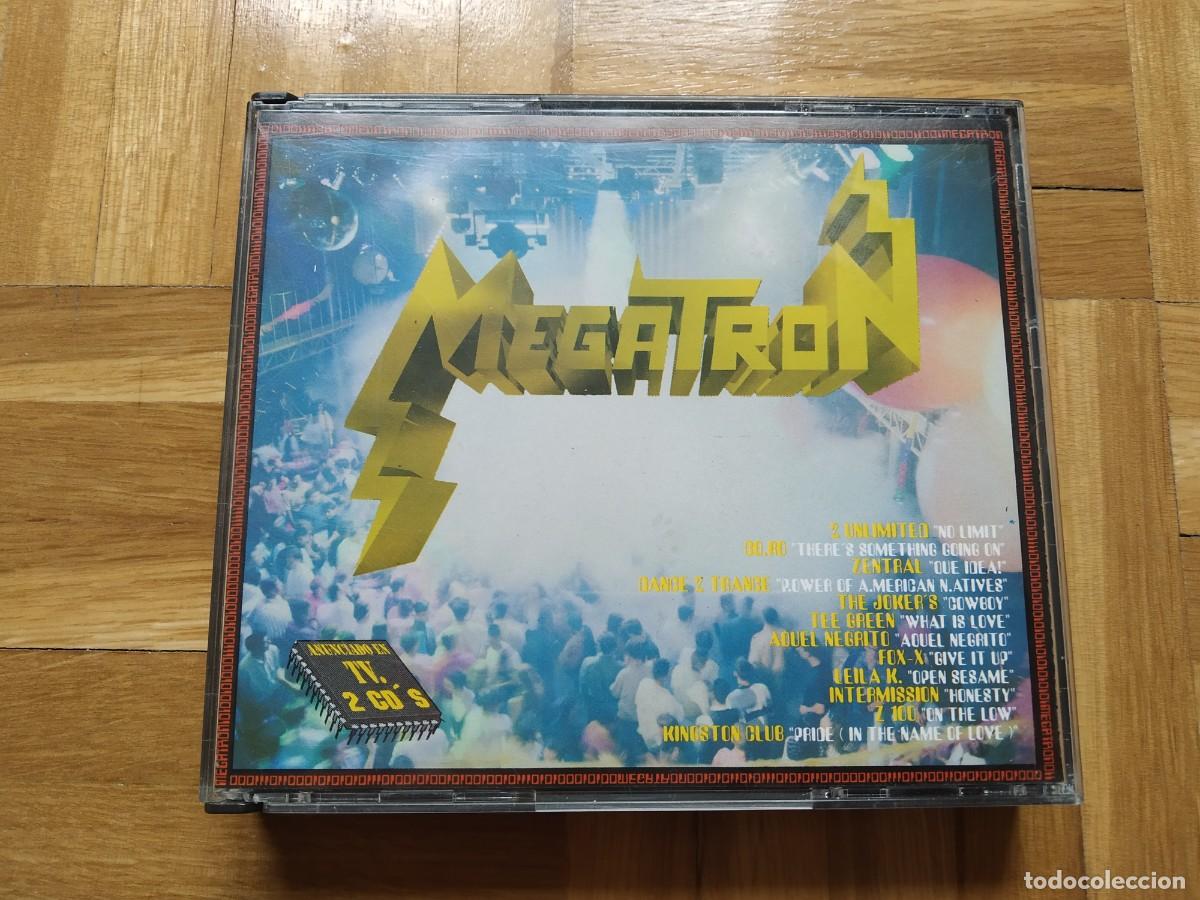 CDs de m&uacute;sica: 2 CD MEGATRON 2 UNLIMITED ZENTRAL TALEESA AQUEL NEGRITO Z 100 AQUEL NEGRITO DISCOS COMO NUEVOS