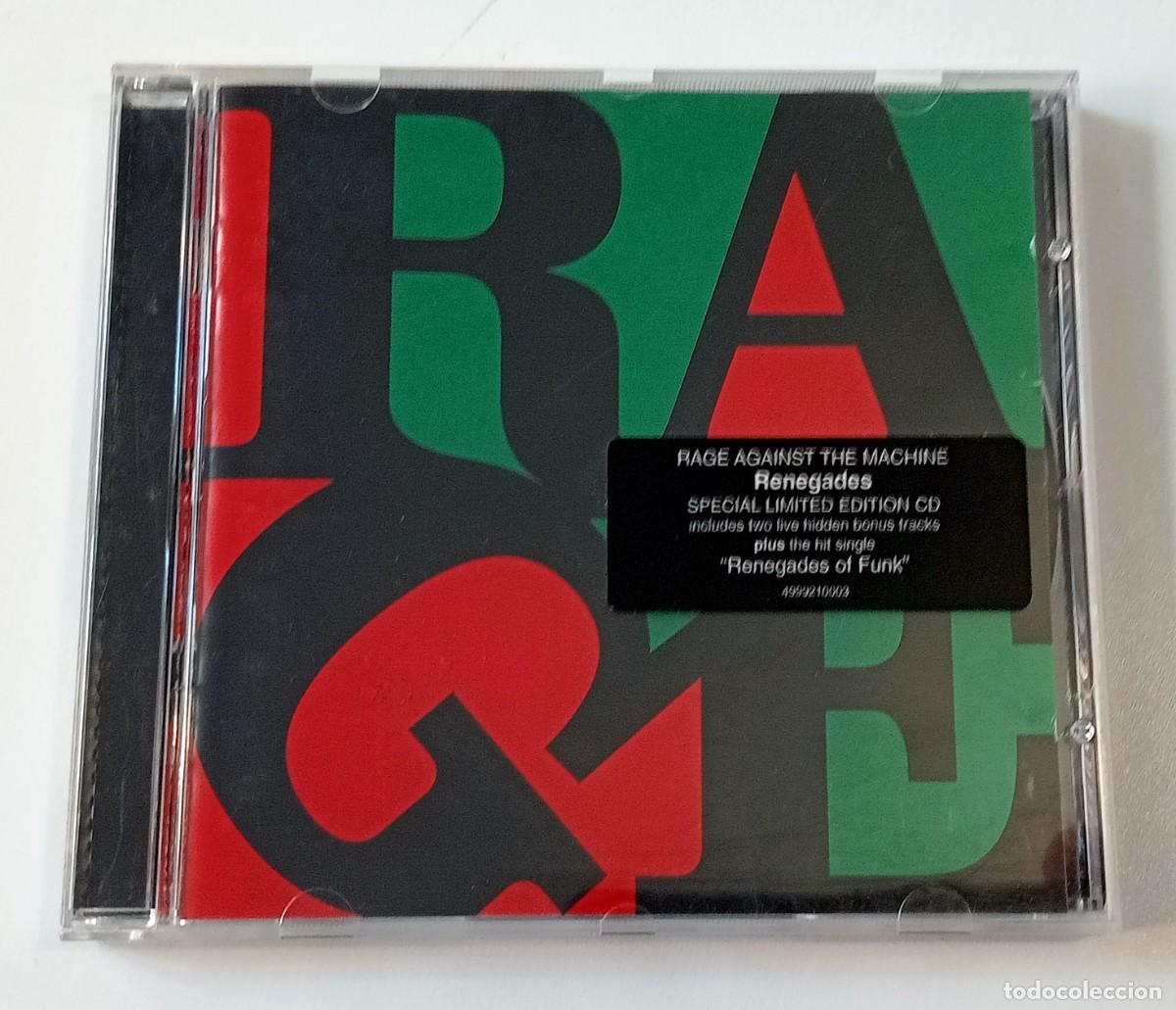 CDs de m&uacute;sica: CD RAGE AGAINST THE MACHINE - RENEGADES - Foto 1