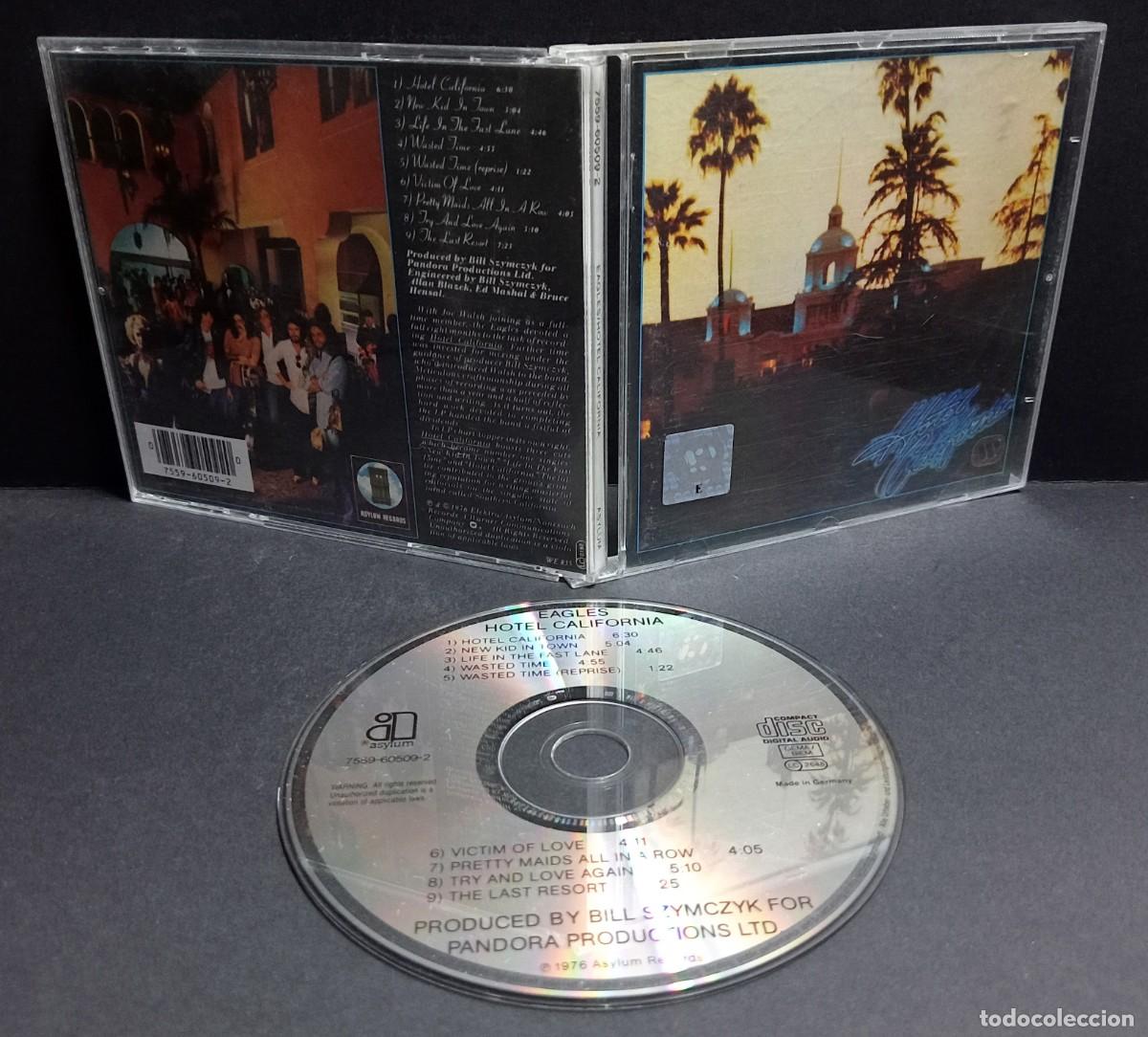 CDs de m&uacute;sica: CD THE EAGLES - HOTEL CALIFORNIA - Foto 1