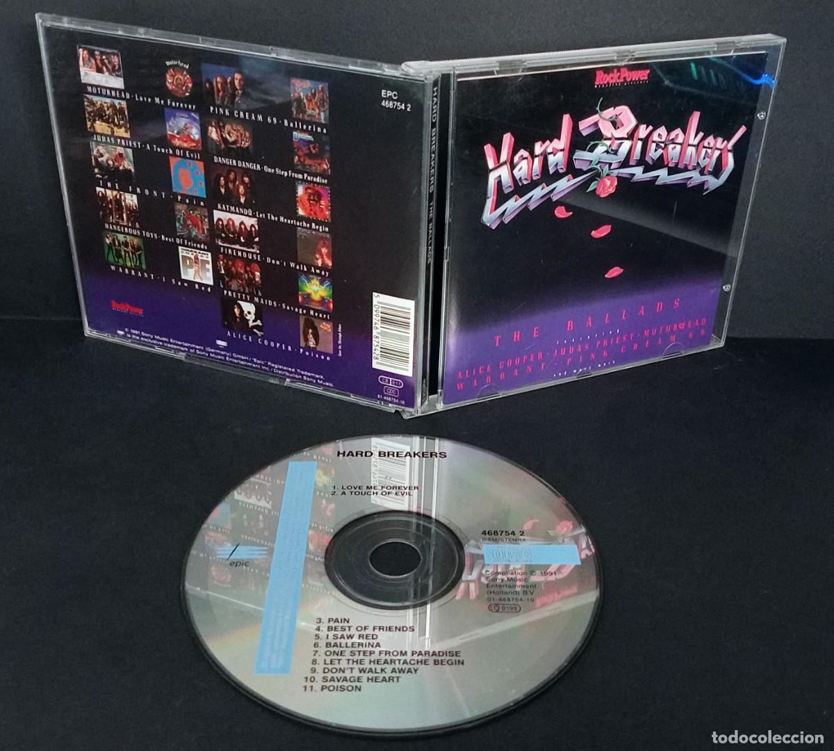 CDs de m&uacute;sica: CD VARIOS - HARD BREAKERS THE BALLADS