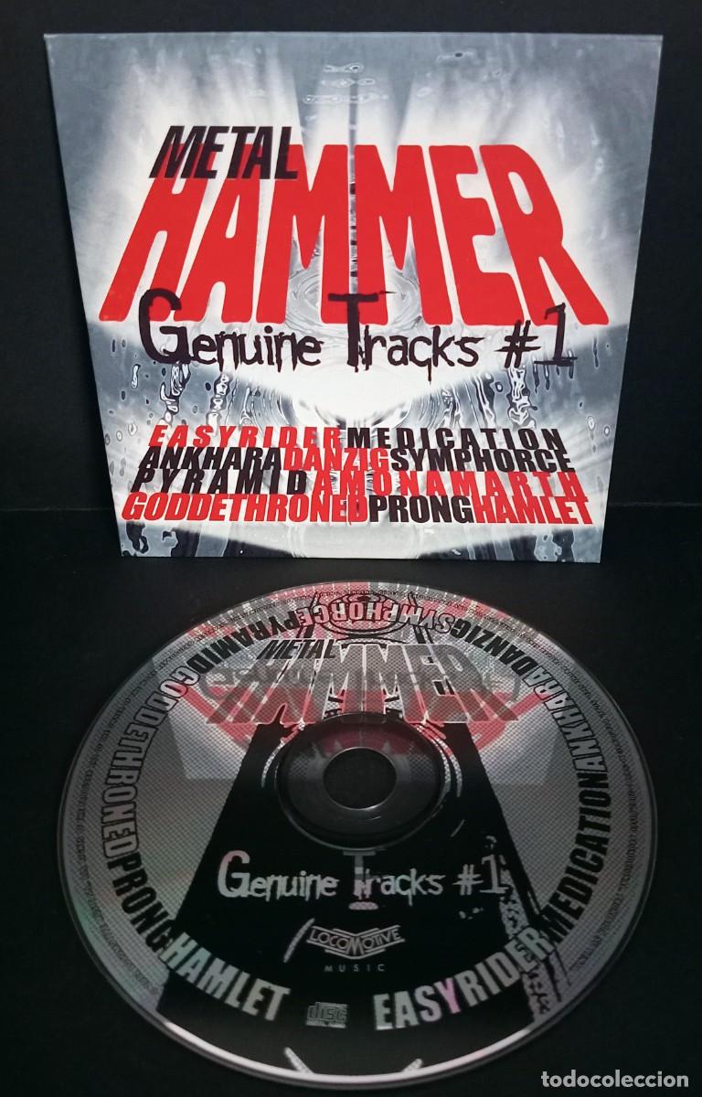 CDs de m&uacute;sica: CD VARIOS METAL HAMMER GENUINE TRACKS 1 SAMPLER: EASY RIDER - SYMPHORCE - AMON AMARTH - PRONG...
