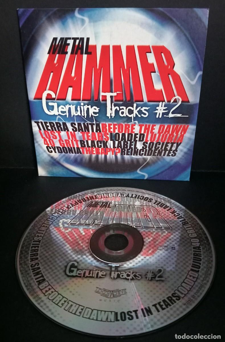 CDs de m&uacute;sica: CD VARIOS METAL HAMMER GENUINE TRACKS 2 SAMPLER: TIERRA SANTA - LUJURIA - REINCIDENTES - LOADED...