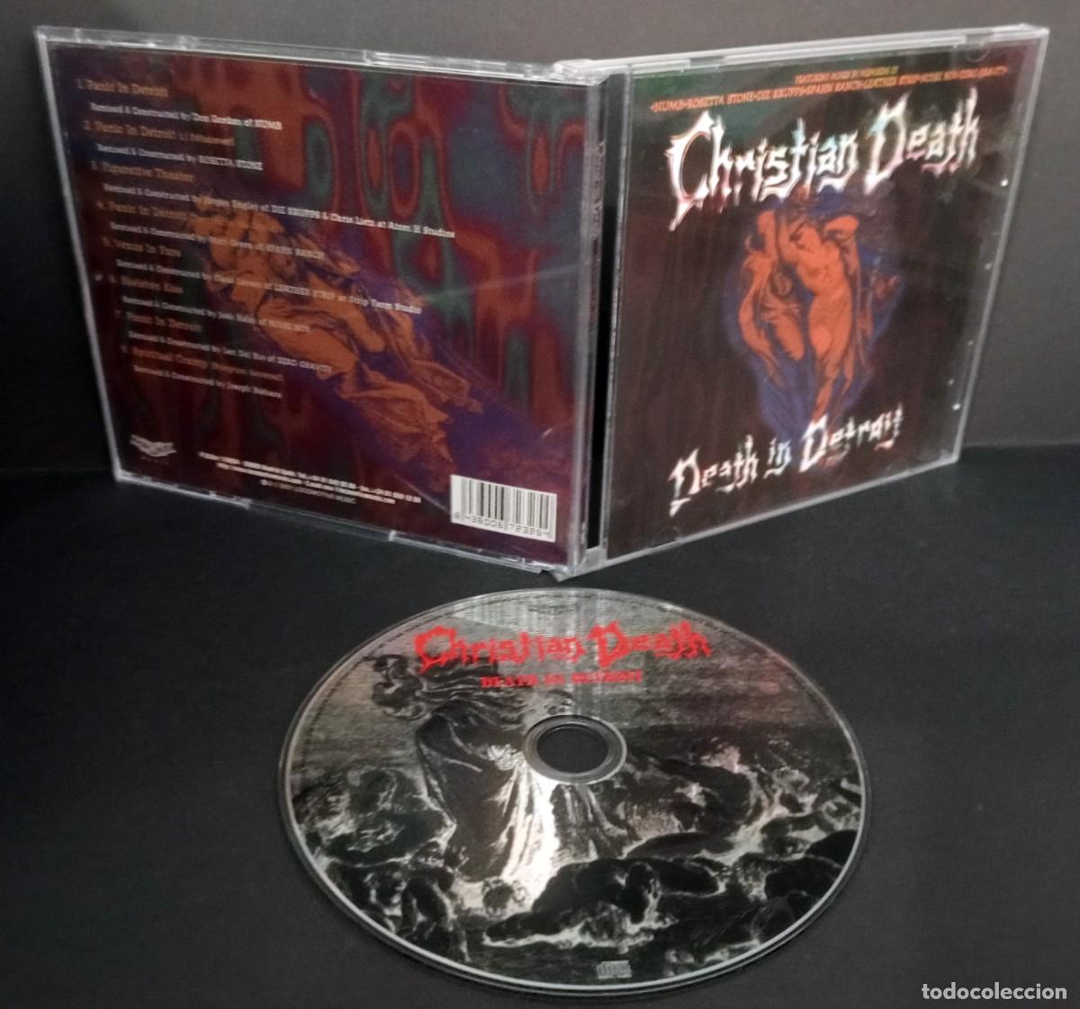 CDs de m&uacute;sica: CD CHRISTIAN DEATH - DEATH IN DETROIT