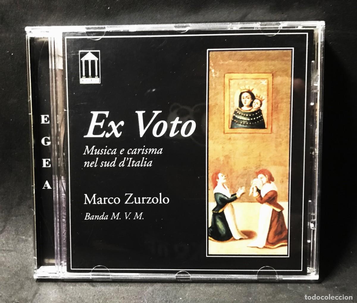 Musik-CDs: Marco Zurzolo, Banda M.V.M. &ndash; Ex Voto (Musica E Carisma Nel Sud D'Italia) - CD - Egea