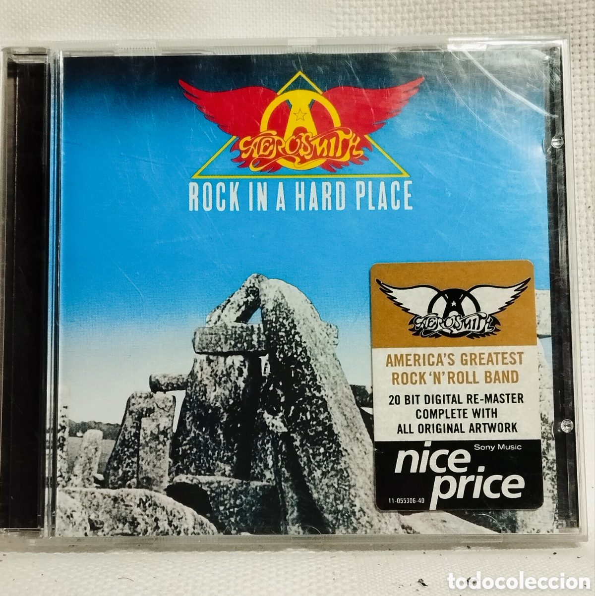 Music CDs: AEROSMITH, ROCK IN A HARD PLACE