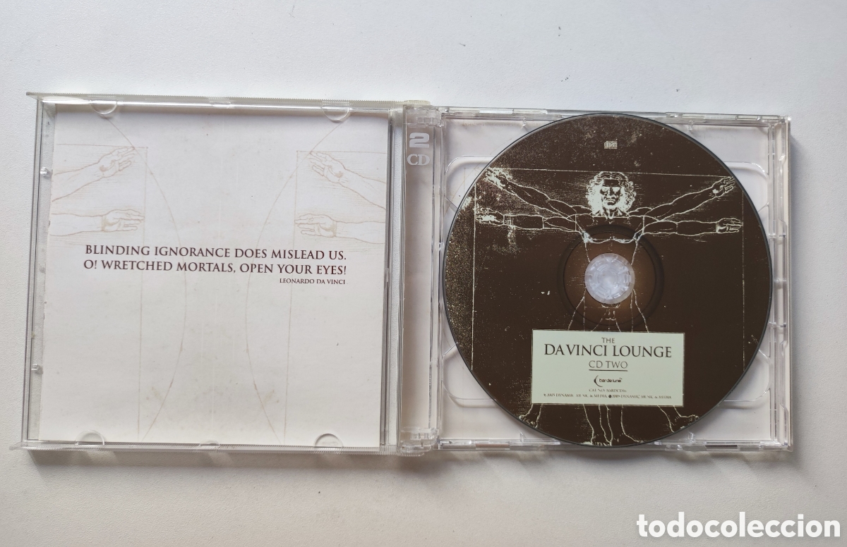 CDs de m&uacute;sica: DOBLE CD - THE DA VINCI LOUNGE / - Foto 4