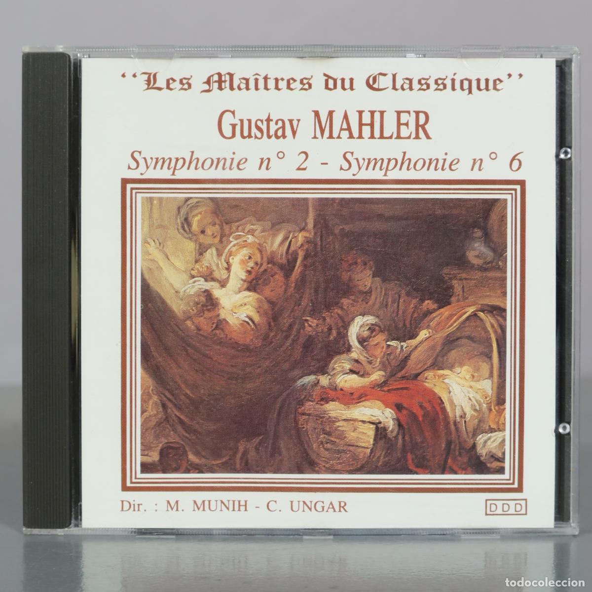 Musik-CDs: CD. Symphonie n 2 - Symphonie n 6 - Gustav Mahler - M. Munih - C. Ungar