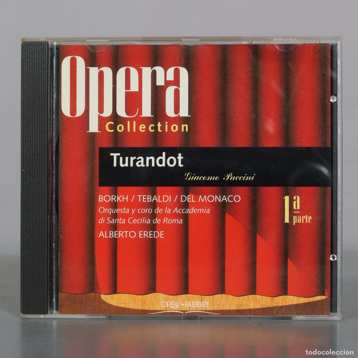 CDs de Musique: CD. Turandot 1 parte - Giacomo Puccini - Orbis Fabbri