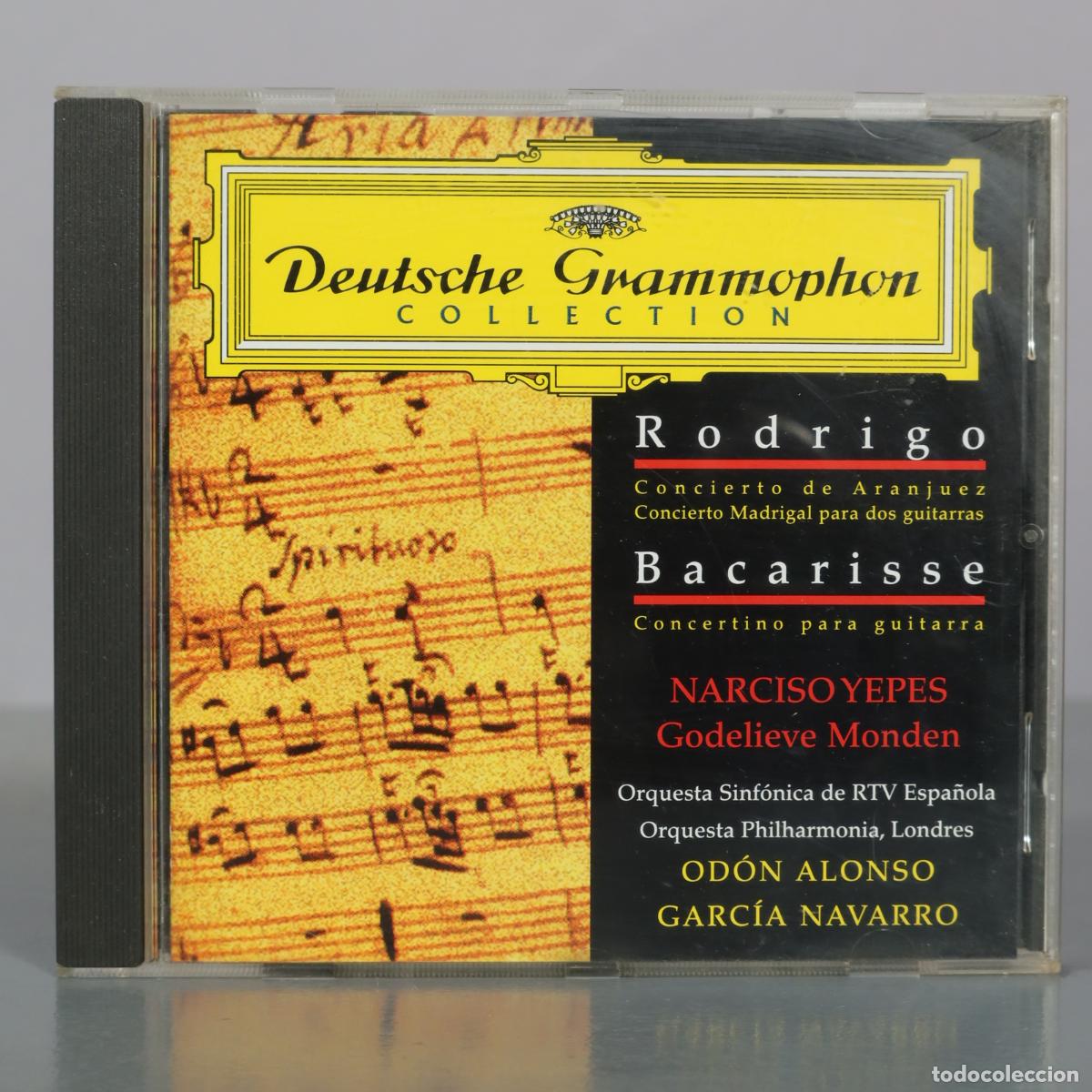 Music CDs: CD. Rodrigo - Concierto de Aranjuez - Concierto Madrigal para dos guitarras - Bacarisse - Concertino