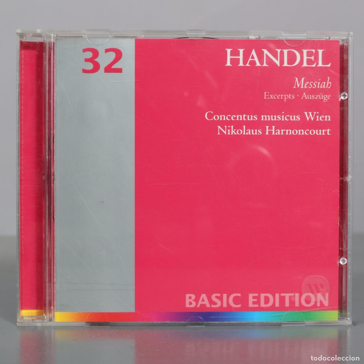 Musik-CDs: CD. Messiah Excerpts - George Frideric Handel - Concentus musicus Wien - Nikolaus Harnoncourt -