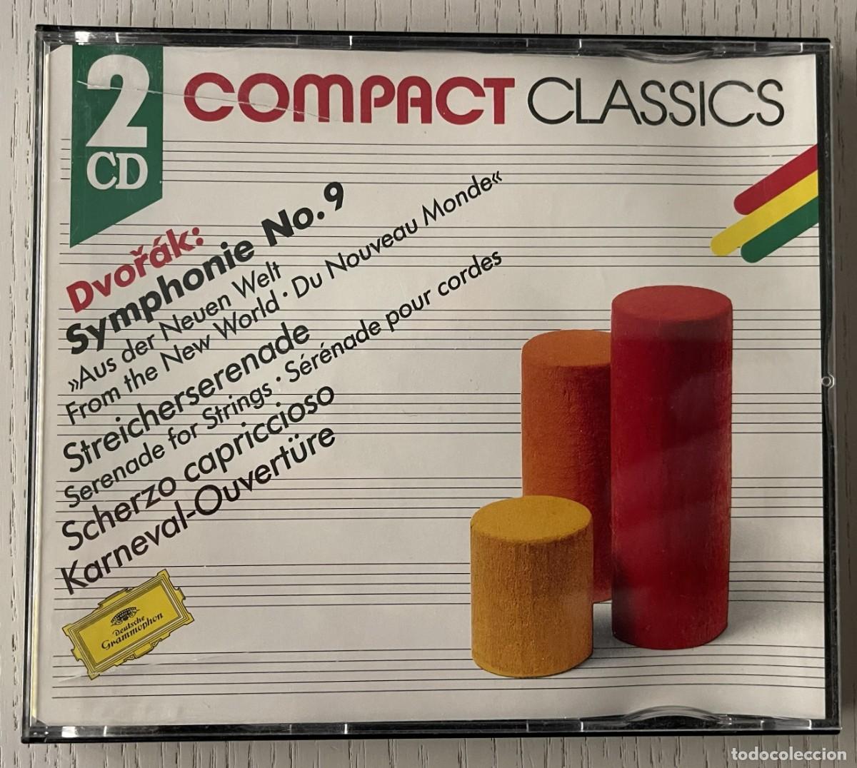 CDs de m&uacute;sica: DVORAK &ndash; DEUTSCHE GRAMMOPHON &ndash; COMPACT CLASSICS &ndash; CD - Foto 1