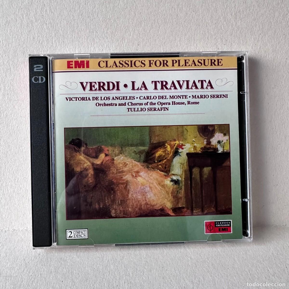 CDs de Musique: Verdi - Tullio Serafin - La Traviata (2xCD)