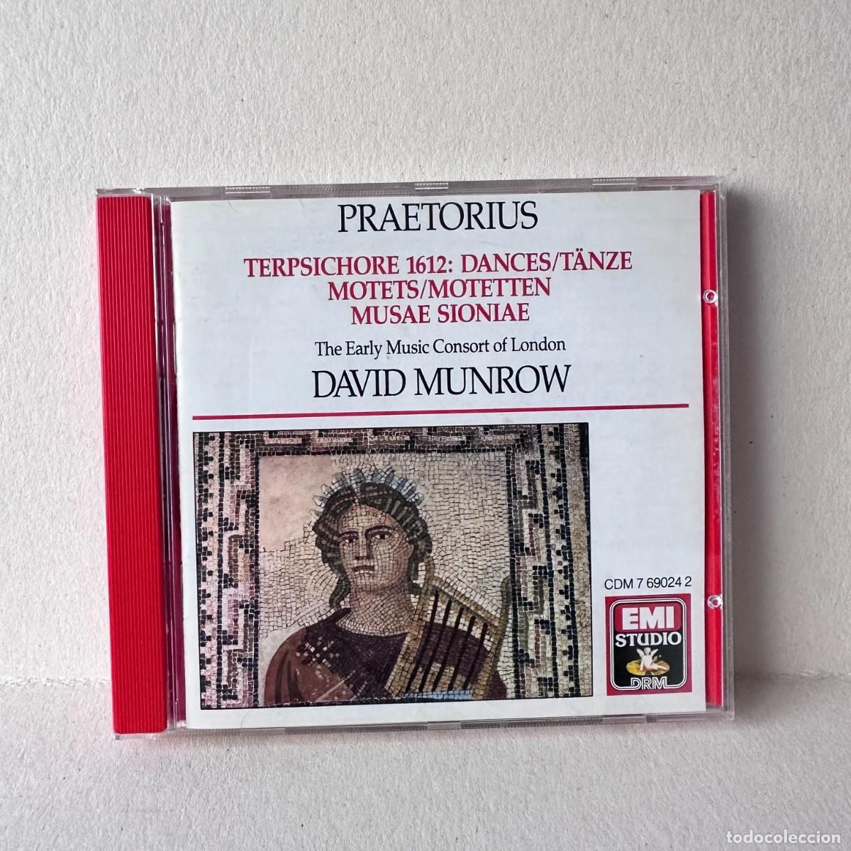 Musik-CDs: Praetorius - David Munrow - Terpsichore 1612: Dances/T&auml;nze - Motets/Motetten - Musae Sioniae (CD)