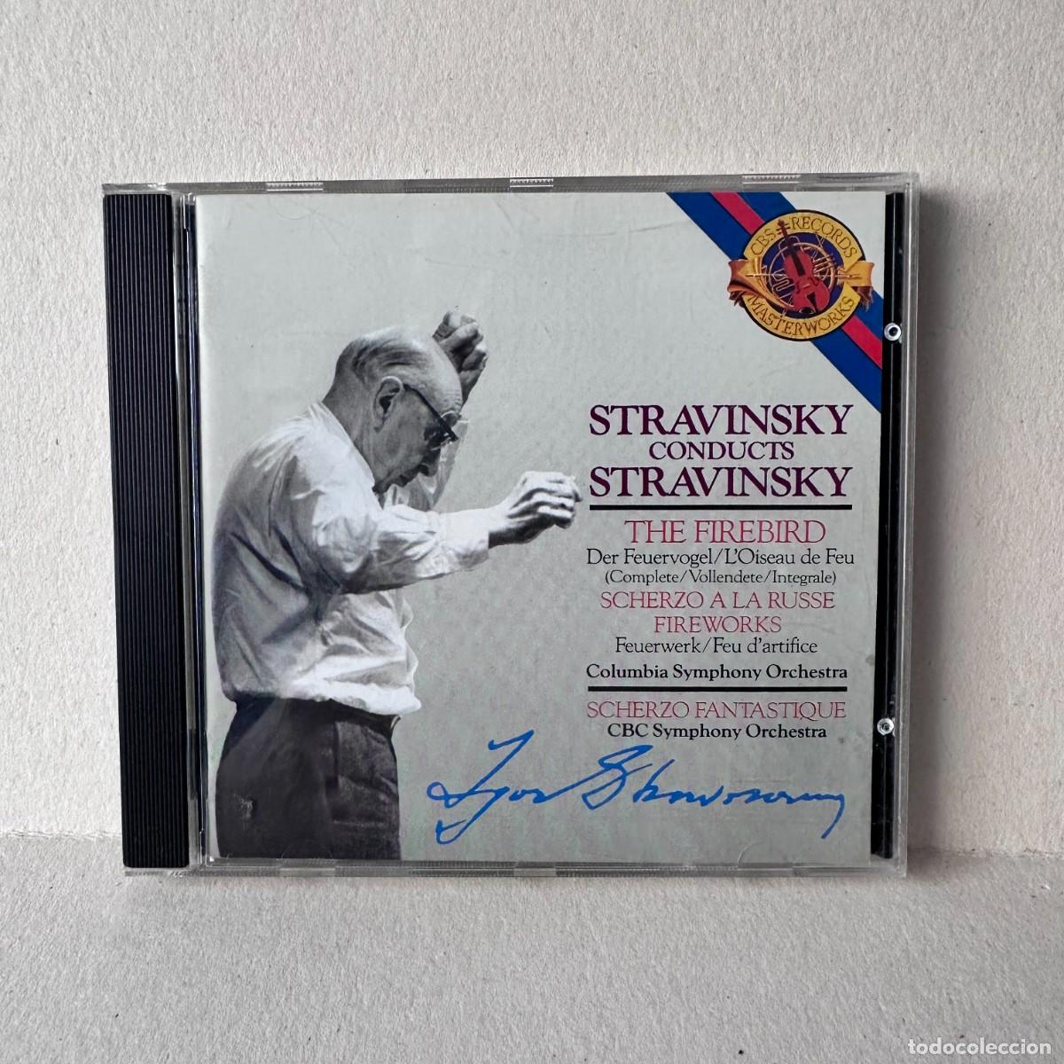 CDs de m&uacute;sica: Stravinsky Conducts Stravinsky - The Firebird (CD) - Foto 1
