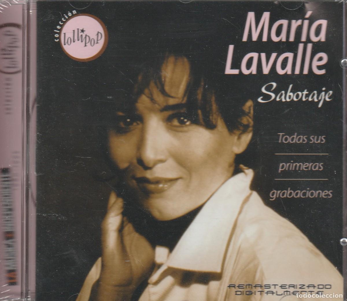 CDs de m&uacute;sica: Mar&iacute;a Lavalle &ndash; Sabotaje -CD NUEVO Y PRECINTADO