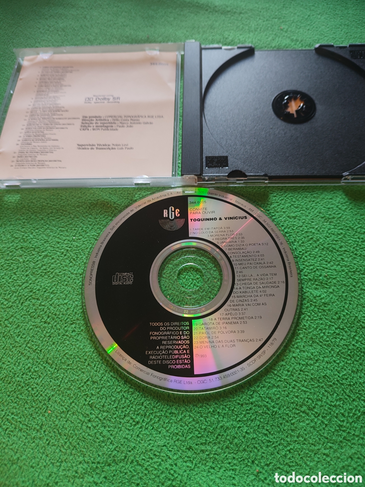 CDs de m&uacute;sica: Toquinho e Vinicius - Convite para ouvir - Foto 2