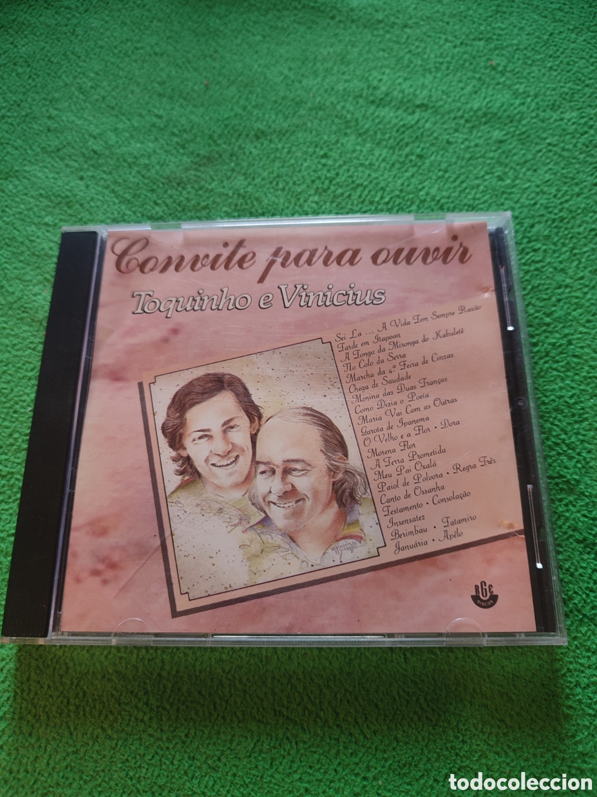 CDs de m&uacute;sica: Toquinho e Vinicius - Convite para ouvir - Foto 1