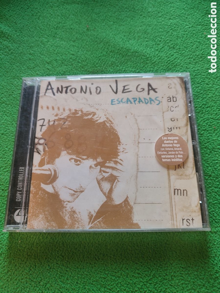 CDs de m&uacute;sica: Antonio Vega - Escapadas Edici&oacute;n 2004 - Foto 1