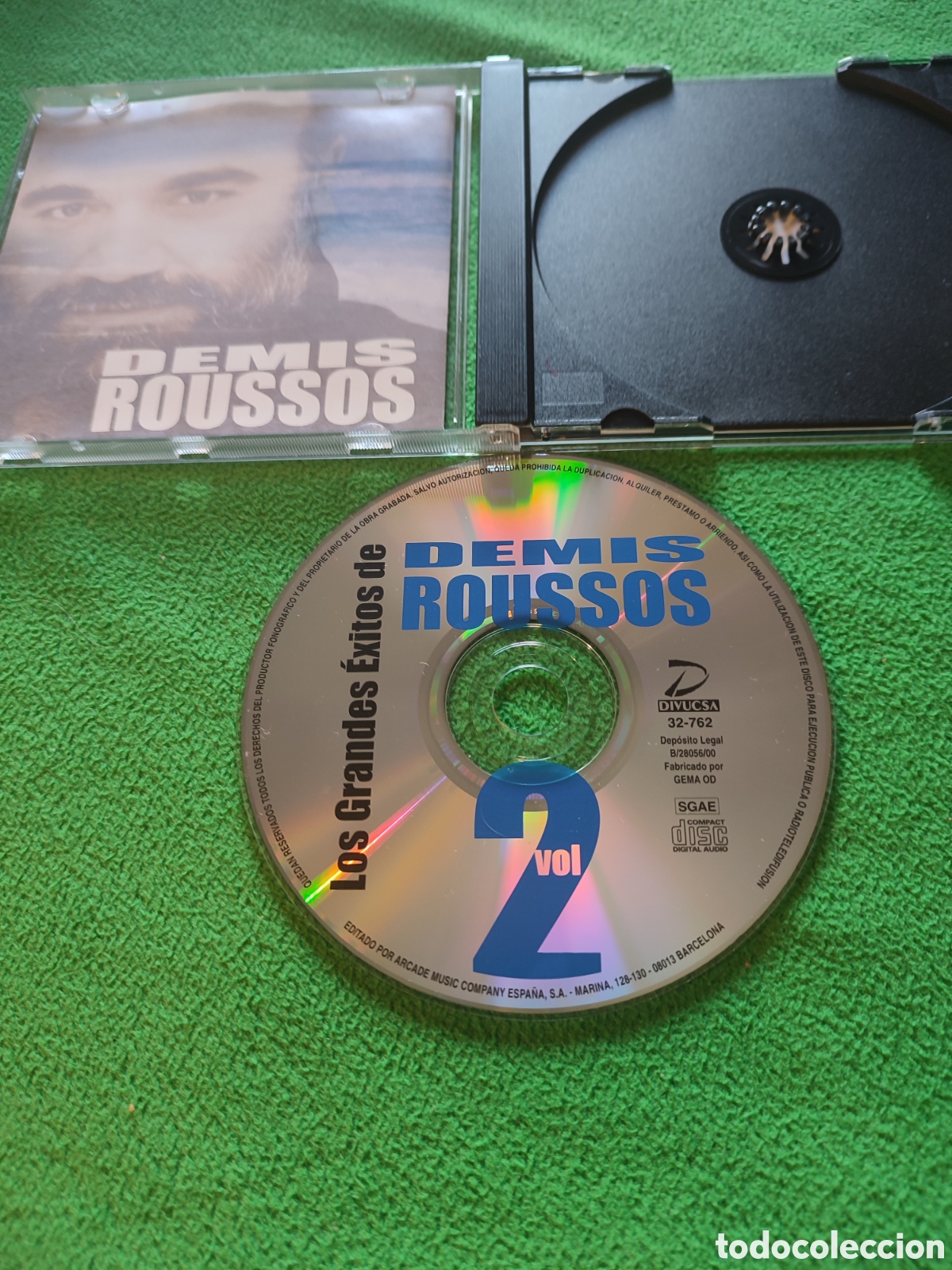 CDs de m&uacute;sica: Demis Roussos - Los grandes &eacute;xitos Vol 2 - Foto 2