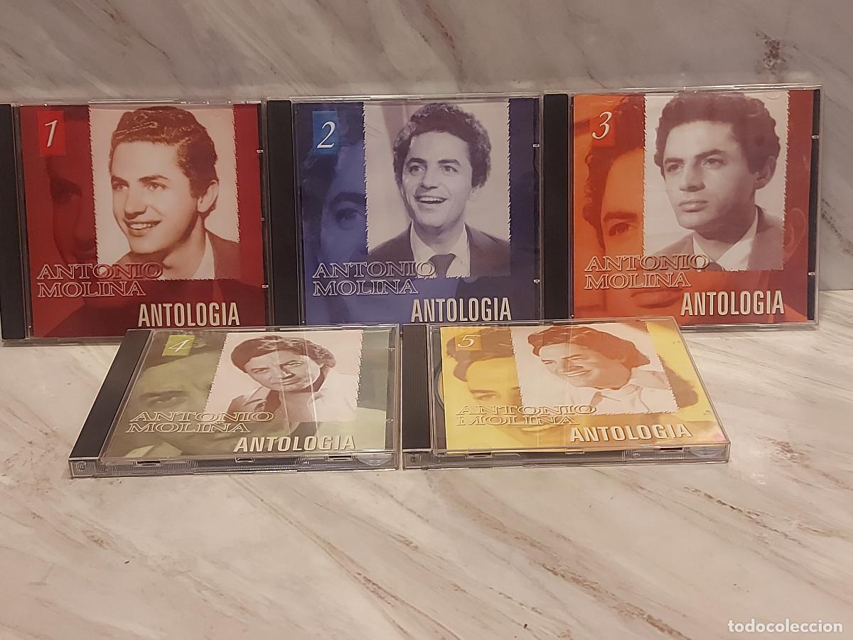 CDs de m&uacute;sica: ANTONIO MOLINA | ANTOLOG&Iacute;A COMPLETA | 5 CD | 100 CANCIONES | DE LUJO