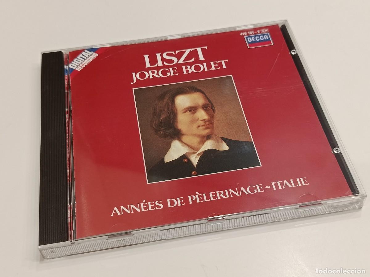 CDs de m&uacute;sica: FRANZ LISZT - ANNEES DE PELERINAGE-ITALIE - PIANO WORKS Vol.4 - JORGE BOLET - DECCA CD 410 161-2 NEW