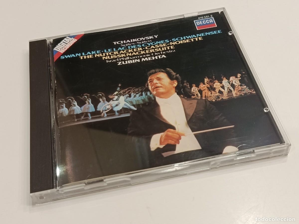 CDs de m&uacute;sica: TCHAIKOVSKY - SUITES - SWAN LAKE & THE NUTCRACKER - ZUBIN MEHTA - DECCA CD 410 551-2 (1983) - NUEVO