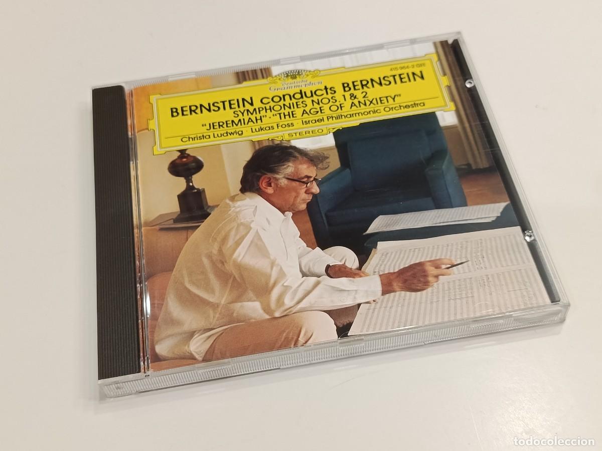 CDs de m&uacute;sica: BERNSTEIN CONDUCTS BERNSTEIN - SYMPHONIES Nos. 1 & 2 JEREMIAH - DEUTSCHE GRAMMOPHON CD 415 964-2 NEW