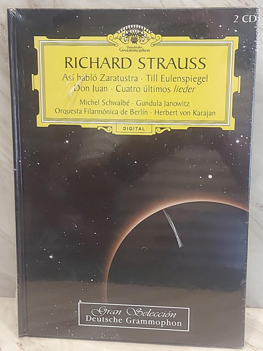CDs de m&uacute;sica: RICHARD STRAUSS | ZARATUSTRA | TILL EULENSPIEGEL | KARAJAN | JANOWITZ | 2 CD | PRECINTADO