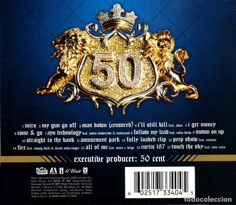 CDs de m&uacute;sica: 50 CENT. CURTIS. CD. - Foto 2