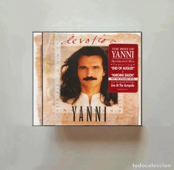 CDs de m&uacute;sica: YANNI. DEVOTION. THE BEST OF YANNI. RECOPILATORIO. CD.