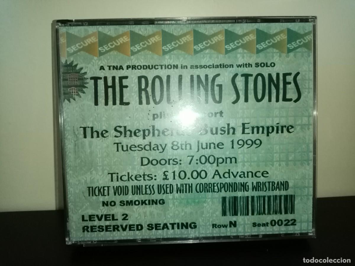 CDs de m&uacute;sica: Rolling Stones - Sweet Home London - Live 1999 (Swe 3CD)
