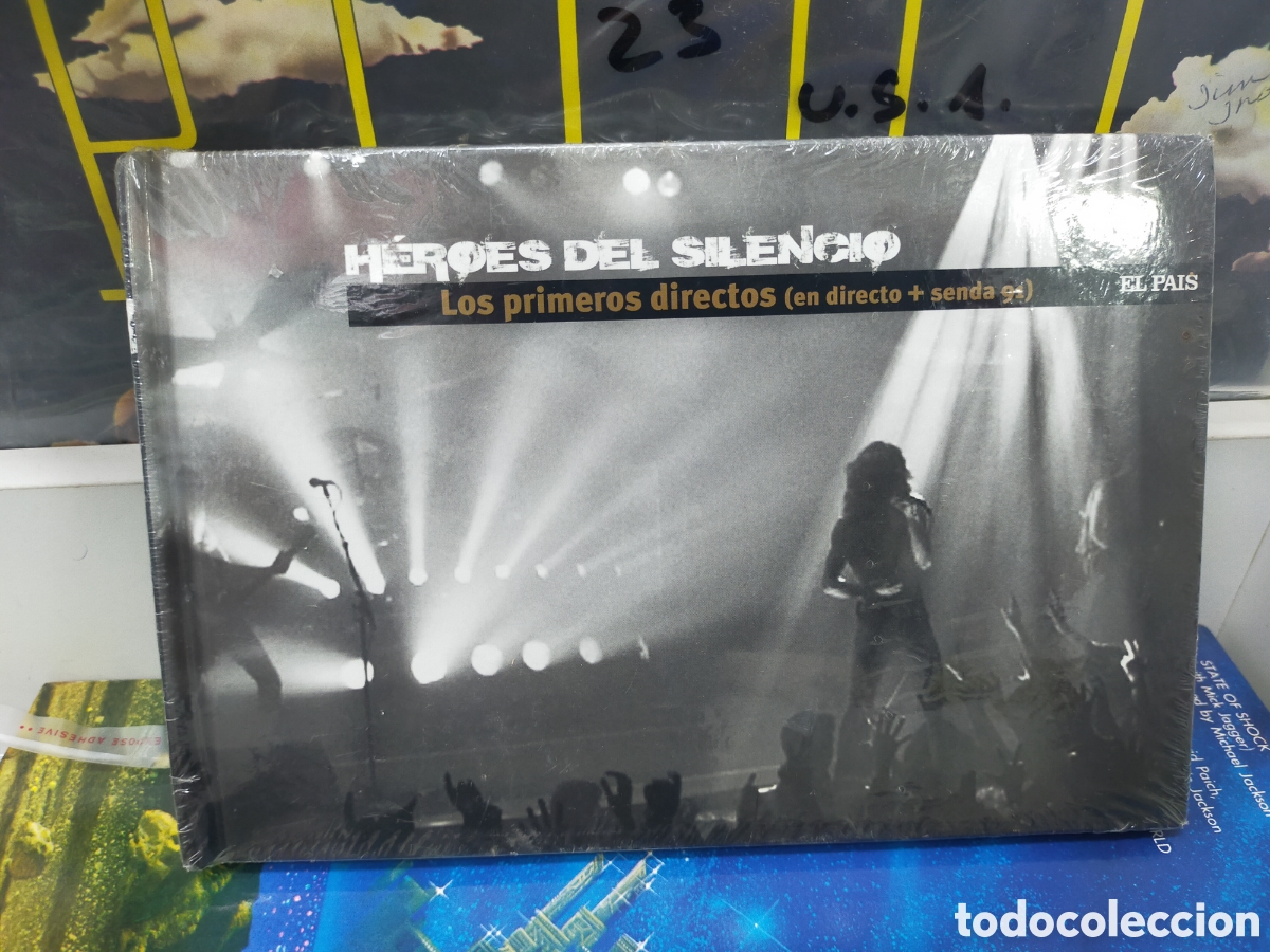 CDs de m&uacute;sica: H&eacute;roes del silencio CD libro los primeros directos en directo + senda 91 precintado 2007