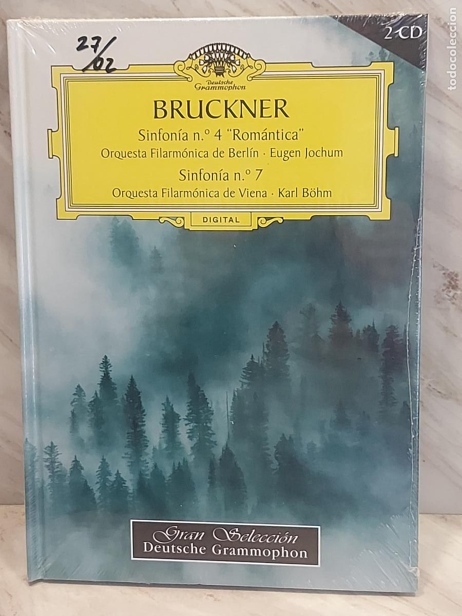 CDs de m&uacute;sica: BRUCKNER | N.&ordm; 24 | SINFON&Iacute;AS N.&ordm; 4 ROM&Aacute;NTICA Y N.&ordm; 7 | JOCHUM | B&Ouml;HM | 2 CD | PRECINTADO