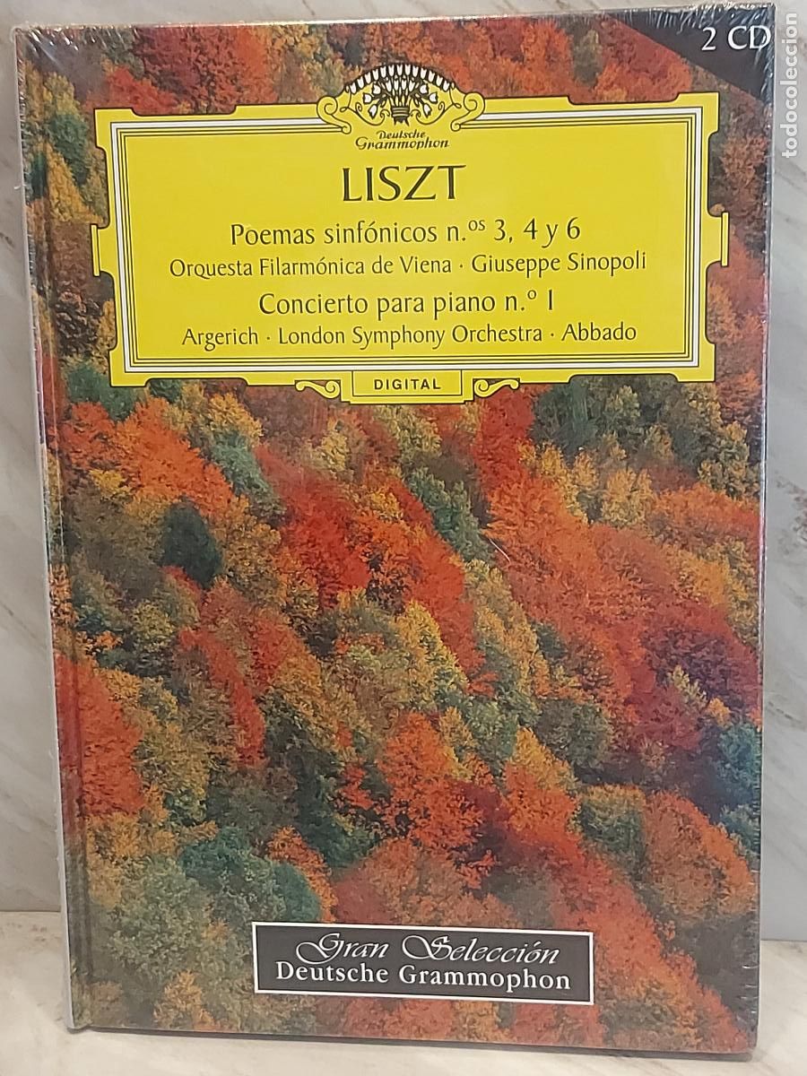 CDs de m&uacute;sica: LISZT | N.&ordm; 21 | POEMAS SINF&Oacute;NICOS | CONCIERTO PIANO N.&ordm; 1 | ARGERICH | 2 CD | PRECINTADO