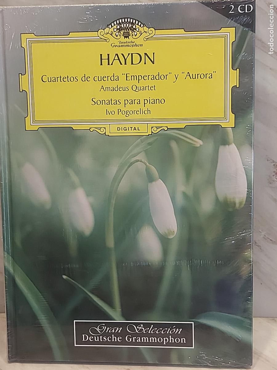 CDs de m&uacute;sica: HAYDN | N.&ordm; 7 | CUARTETOS EMPERADOR Y AURORA | SONATAS PIANO | POGORELICH | 2 CD | PRECINTADO