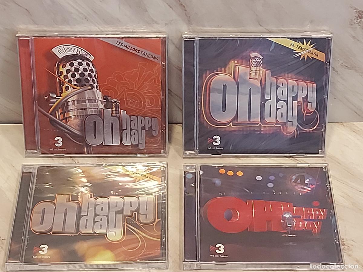 CDs de m&uacute;sica: OH HAPPY DAY | 4 PRIMERAS TEMPORADAS | LOTE 4 CD | TV3 | TODOS PRECINTADOS