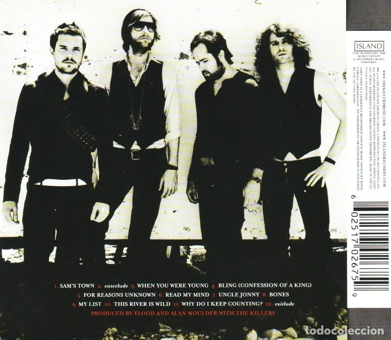 CDs de m&uacute;sica: THE KILLERS. SAMS TOWN. CD. - Foto 2