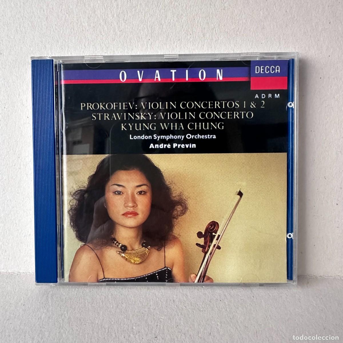 CDs de m&uacute;sica: Prokofiev, Stravinsky - Kyung-Wha Chung, Andr&eacute; Previn - Violin Concertos