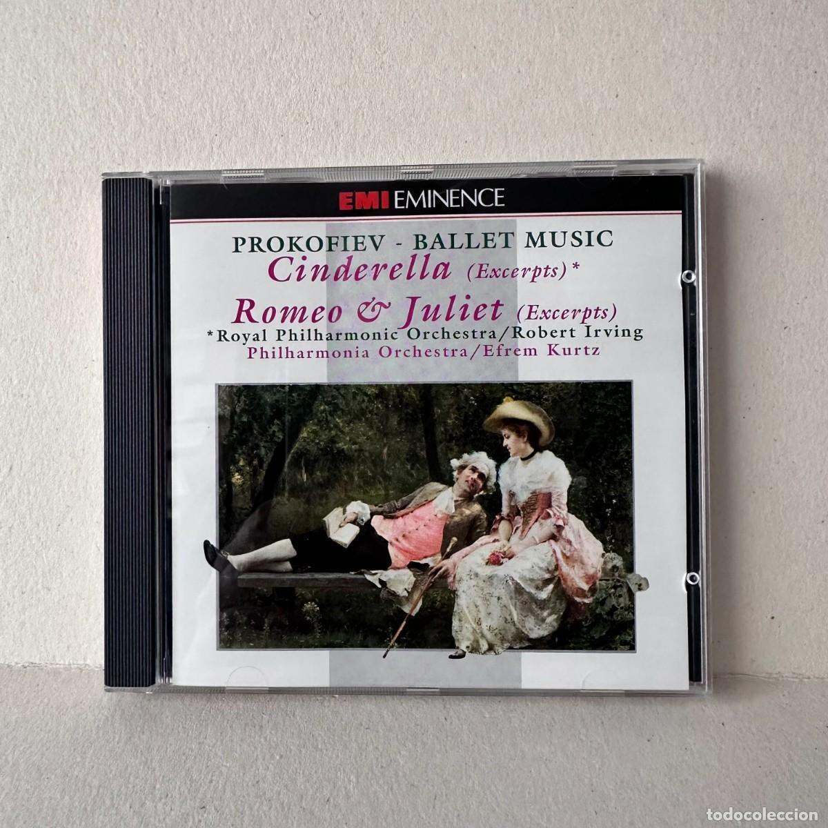 CDs de m&uacute;sica: Prokofiev - Kurtz, Irving - Cinderella, Romeo & Juliet (CD)