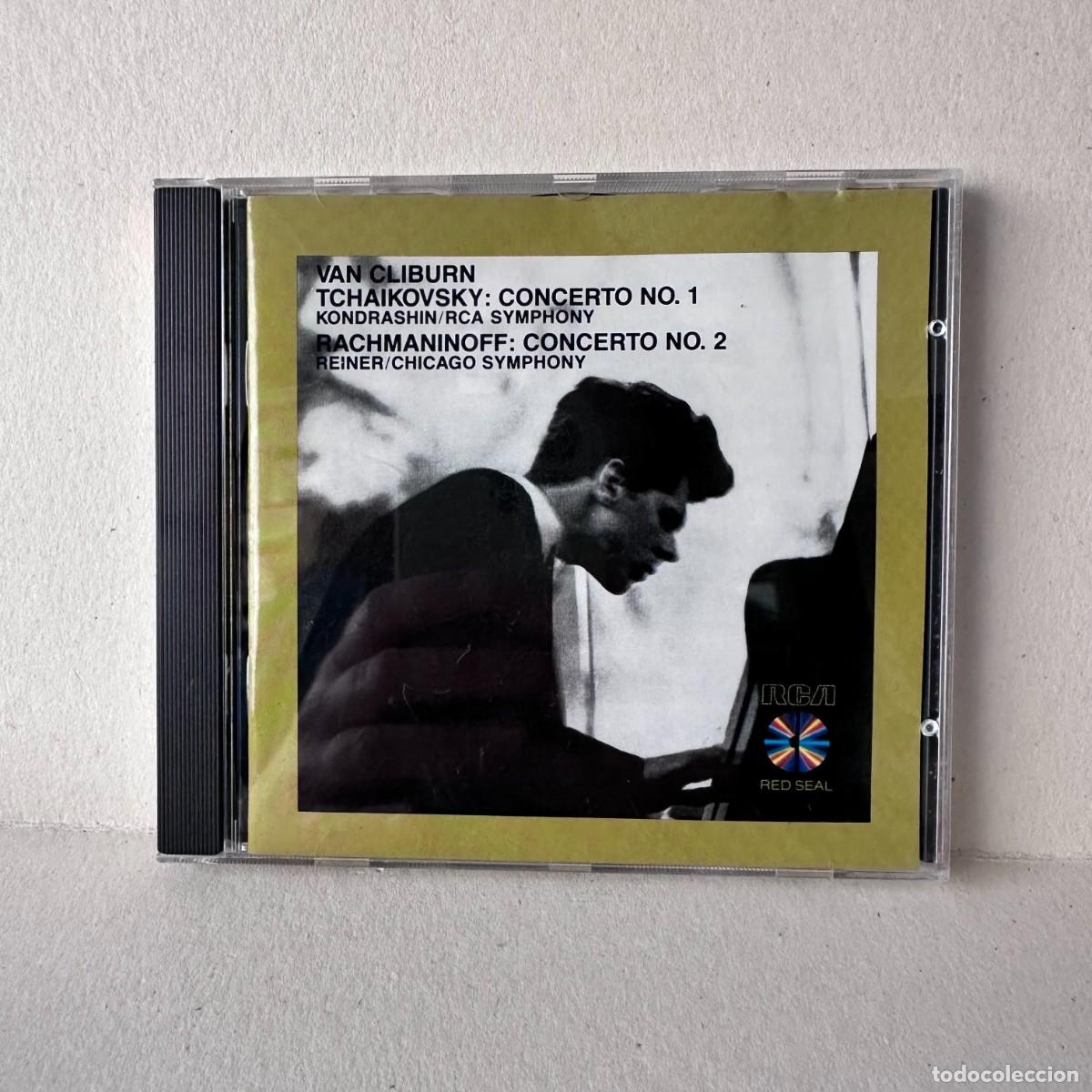CDs de m&uacute;sica: Tchaikovsky, Rachmaninoff - Cliburn, Reiner - Piano Concertos CD)