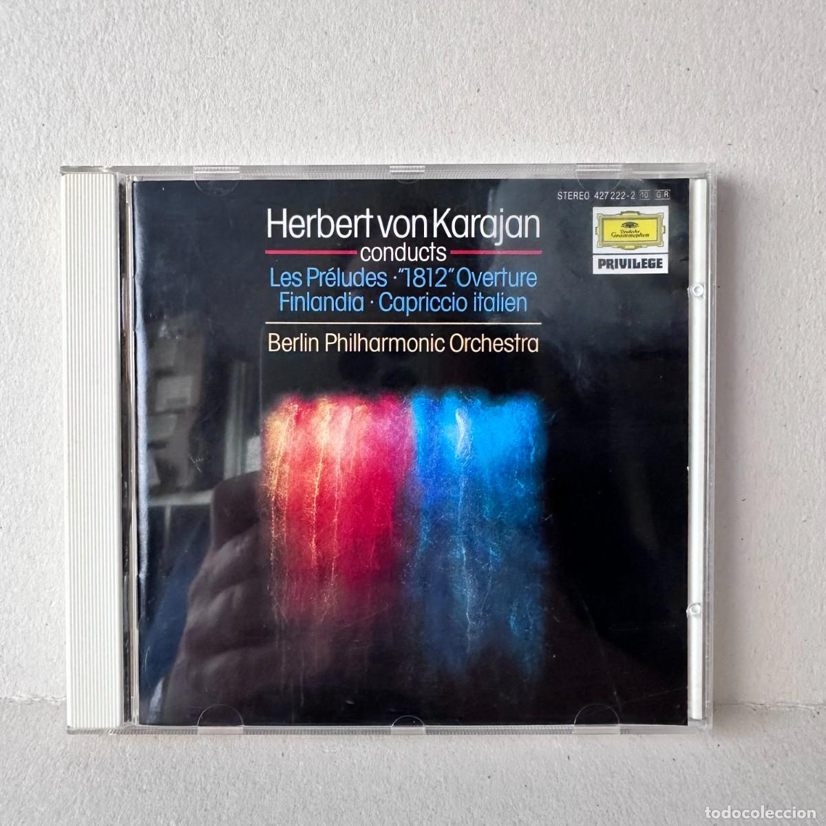 CDs de m&uacute;sica: Liszt, Tchaikovsky, Sibelius - Karajan - Les Pr&eacute;ludes - Ouvert&uuml;re - Capriccio (CD)