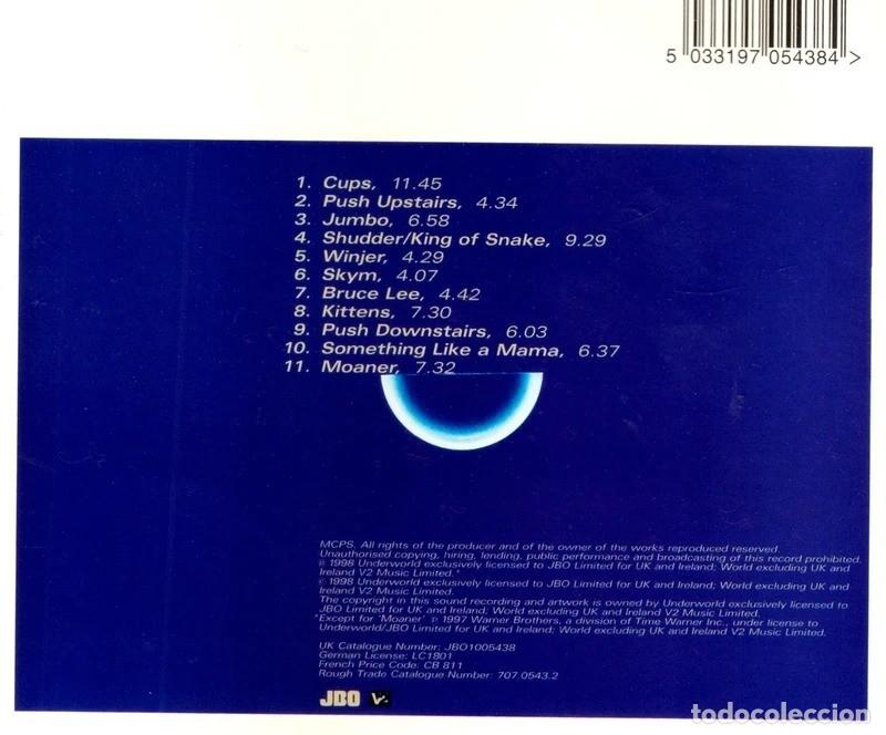 CDs de m&uacute;sica: UNDERWORLD. BEAUCOUP FISH. CD. - Foto 2